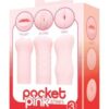 Icon Brands Pocket Pink Strokers - 3- Pack