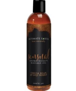 Intimate Earth Sensual Massage Oil - 120 ml Cocoa Bean & Gogi Berry