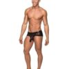 Hoser Stretch Mesh Micro Mini Short Black SM