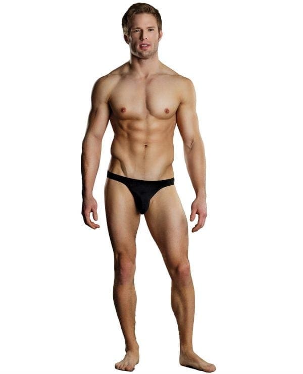 Male Power Bong Thong Black L/XL