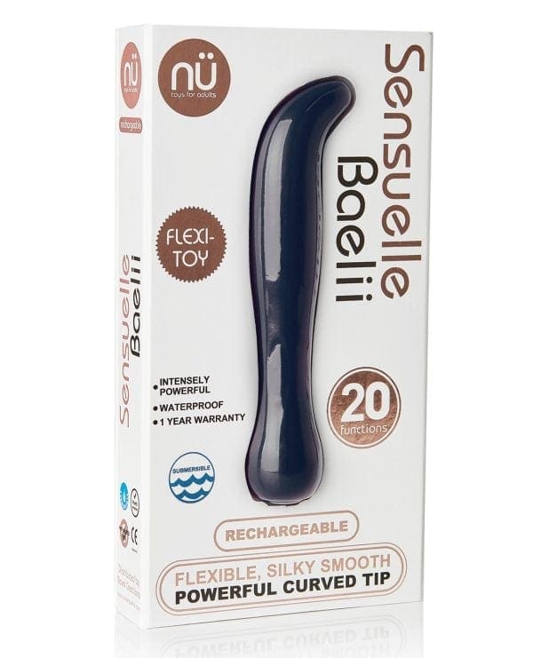 Sensuelle Baelii Flexible G Spot Vibe - 20 Function Navy