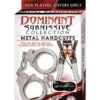 Dominant Submissive Metal Handcuffs - Metal