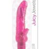 Juicy Jewels Vivid Rose Vibrator - Dark Pink