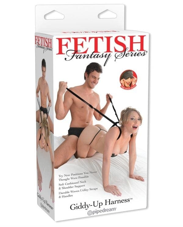 Fetish Fantasy Series Giddy Up Harness - Black