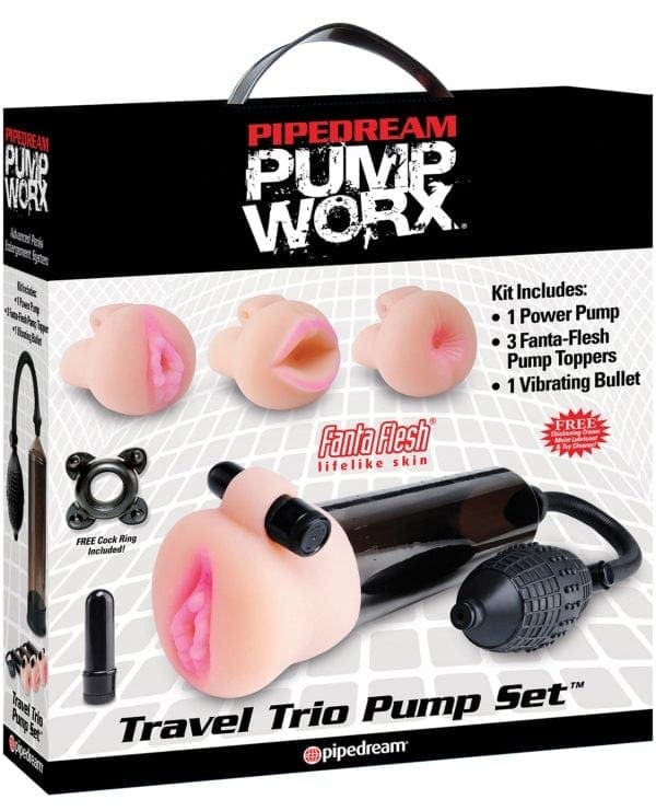 Pump Worx Travel Trio Pump Set - Power Pump