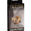 Fetish Fantasy Gold Magnetic Nipple Clamps - Gold