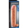 Fantasy X-tensions Perfect 2" Extension w/Ball Strap - Flesh