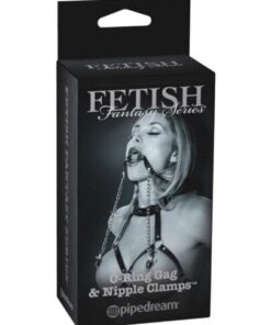 Fetish Fantasy Limited Edition O-Ring Gag & Nipple Clamps