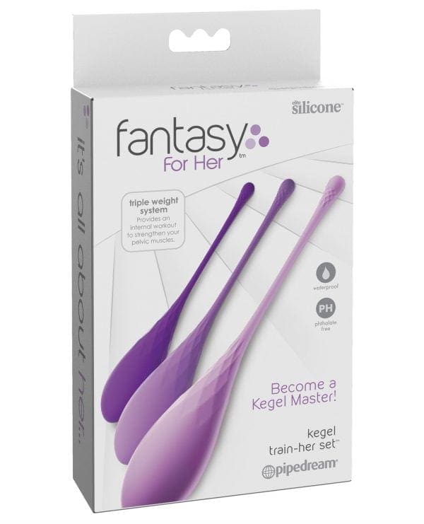 Fantasy For Her Kegel Train-Her Set - Purple