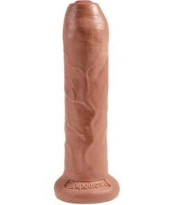 King Cock 7" Uncut Dildo - Tan