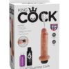 King Cock 6" Squirting Cock - Flesh