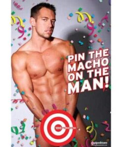 Bachelorette Party Favors Pin the Macho On the Man Game