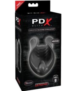 Pipedream Extreme Elite Vibrating Silicone Stimulator - Black