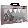 Dark Angel Stars - Silver Pack of 2