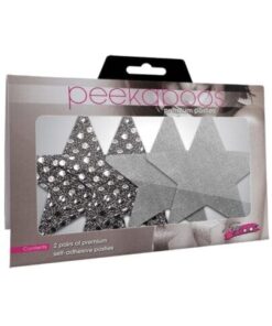 Dark Angel Stars - Silver Pack of 2