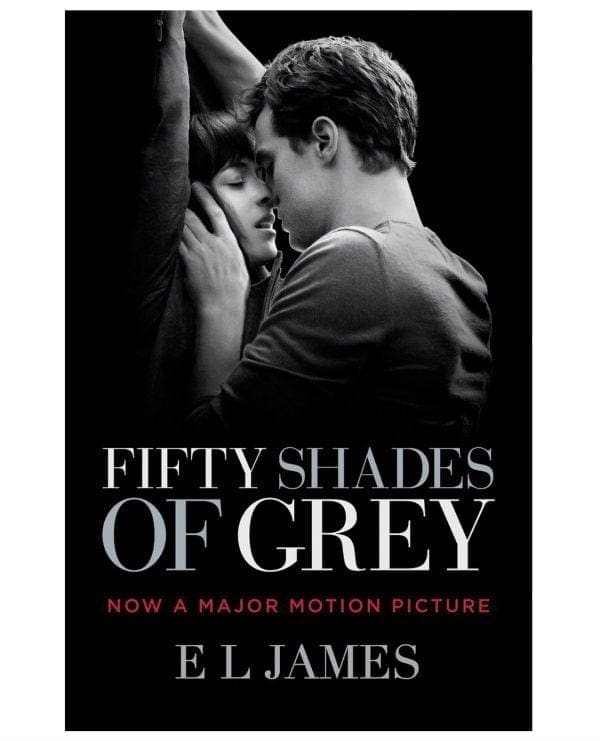 Fifty Shades of Grey Book - Movie Cover