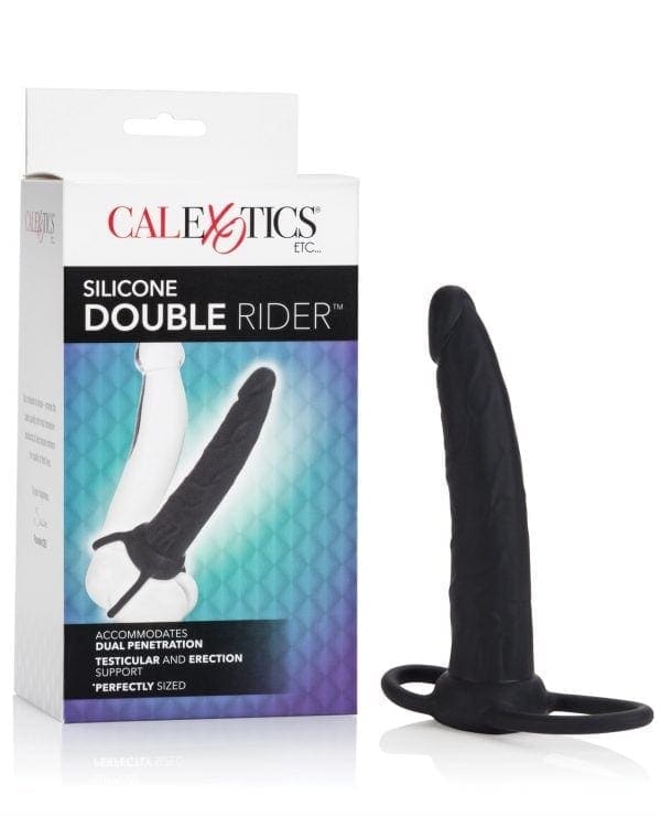 Double Rider Silicone 6.5" - Black