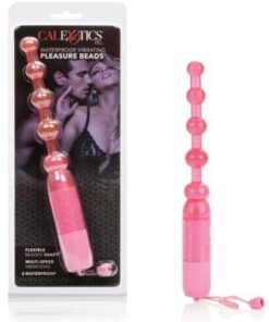 Vibrating Pleasure Beads Waterproof - Pink