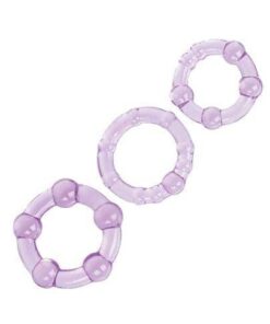 Silicone Island Rings - Purple