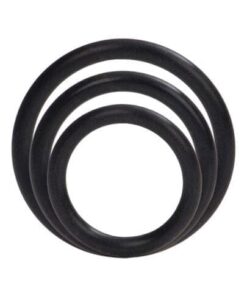 Silicone Support Rings - Black