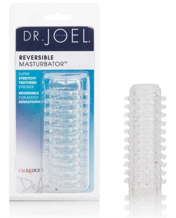 Dr Joel Kaplan Reversible Masturbator - Clear