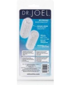 Dr Joel Kaplan Reversible Masturbator - Clear