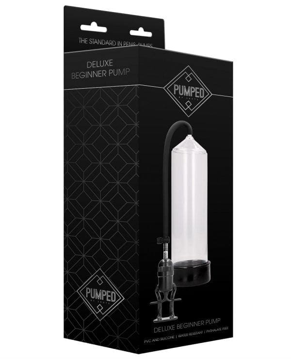 Shots Pumped Deluxe Beginner Pump - Transparent