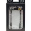 Spartacus Adjustable Black Tweezer Nipple Clamps w/Chain