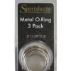 Sportsheets Metal O Ring - Pack of 3