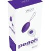 VeDO Peach Rechargeable Egg Vibe - Into You Indigo