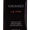 Wicked Sensual Care Ultra Silicone Based Lubricant - .1 oz Fragrance Free