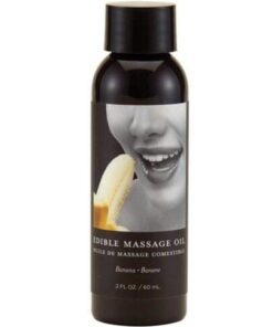 Earthly Body Edible Massage Oil - 2 oz Banana