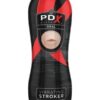 PDX Elite Vibrating Stroker Oral - Flesh