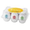 Tenga Egg Variety Standard Pack - Clear Pack of 6