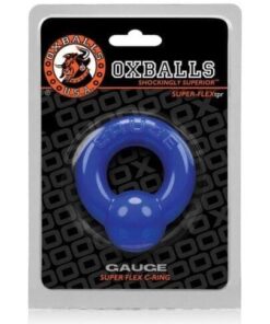 Oxballs Gauge Cockring - Police Blue