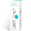 Glas 6" Curved G-Spot Glass Dildo