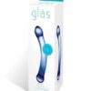 Glas 6" Curved G-Spot Glass Dildo