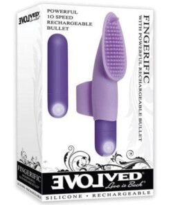 Evolved Fingerific Rechargeable Bullet - Purple