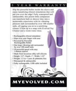 Evolved Fingerific Rechargeable Bullet - Purple