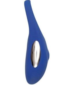 Adam & Eve Rechargeable Couples Penis Ring - Blue