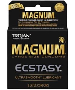 Trojan Magnum Ecstasy Condoms - Box of 3