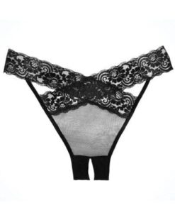 Adore Sheer & Lace Desire Panty Black O/S