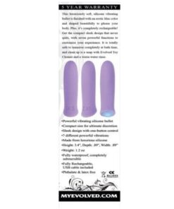 Evolved Purple Haze Rechargeable Bullet - Purple