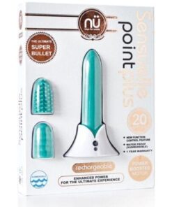 Sensuelle Point Plus Rechargeable Bullet - Tiffany Blue