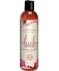 Intimate Earth Natural Flavors Glide - 60 ml Cheeky Apples