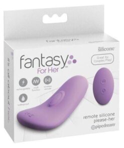 Fantasy For Her Remote Silicone Please-Her - Purple