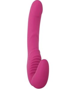 Adam & Eve Eve's Vibrating Strapless Strap On - Pink