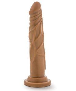 Blush Dr. Skin Realistic Cock Basic 7.5" - Mocha