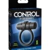 Sir Richards Control Vibrating Silicone C-Ring - Black