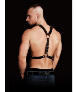 Shots Ouch Thanos Chest Centerpiece Body Harness - Black